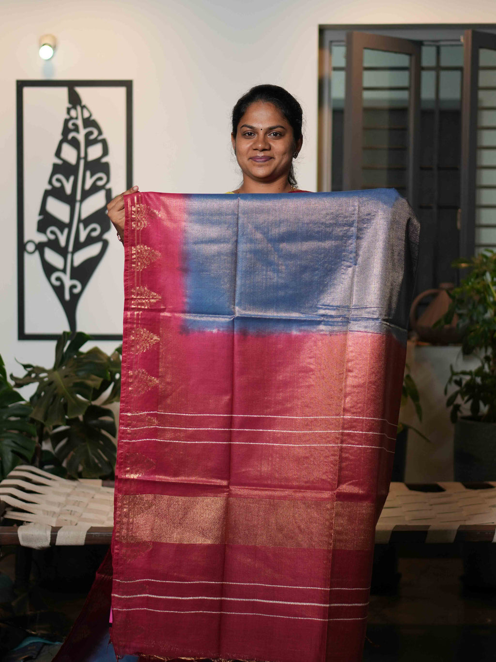 Tissue Staple Sarees Golden Heritage / SKU212 – 20