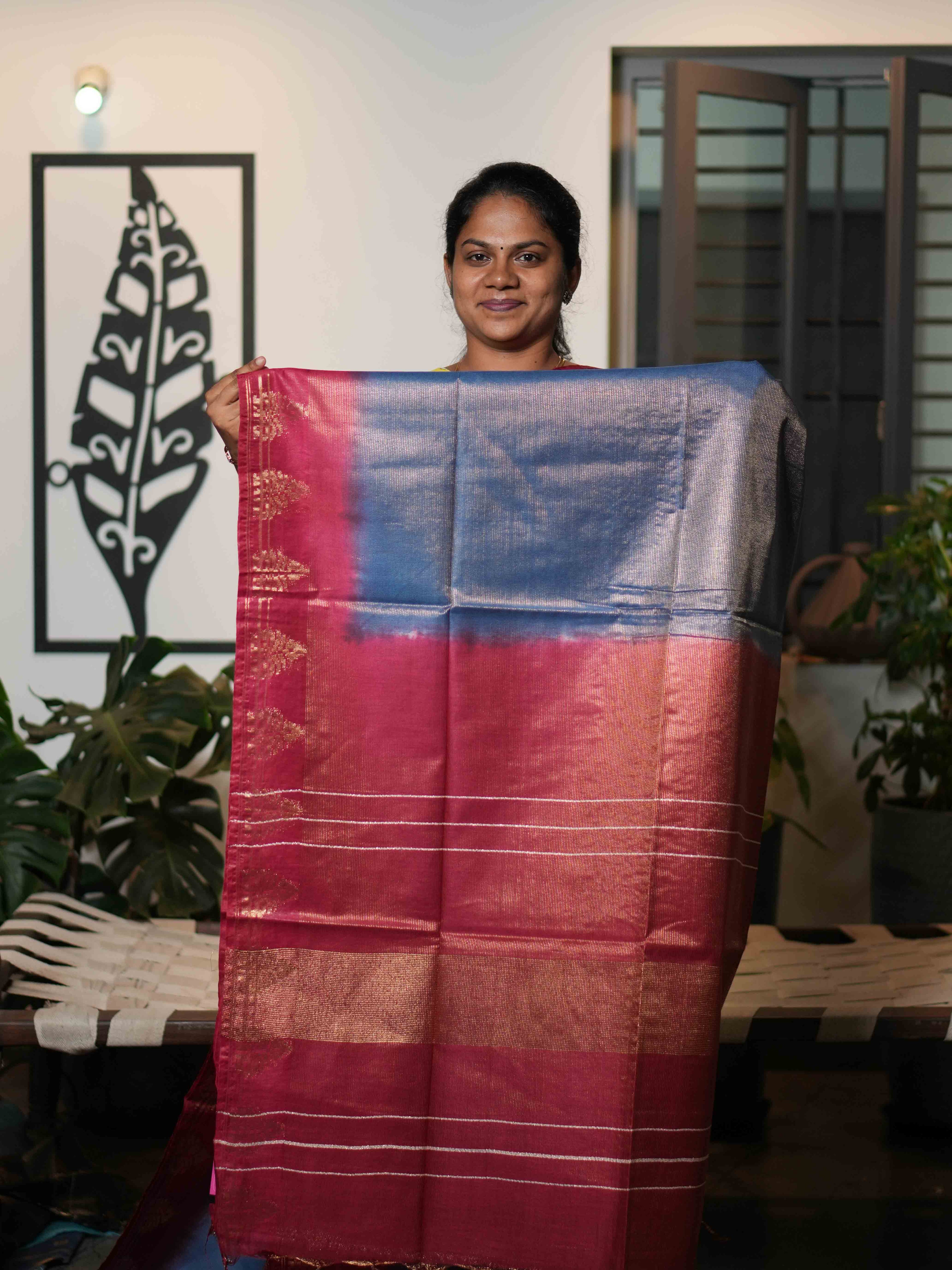 Tissue Staple Sarees Golden Heritage / SKU212 – 20
