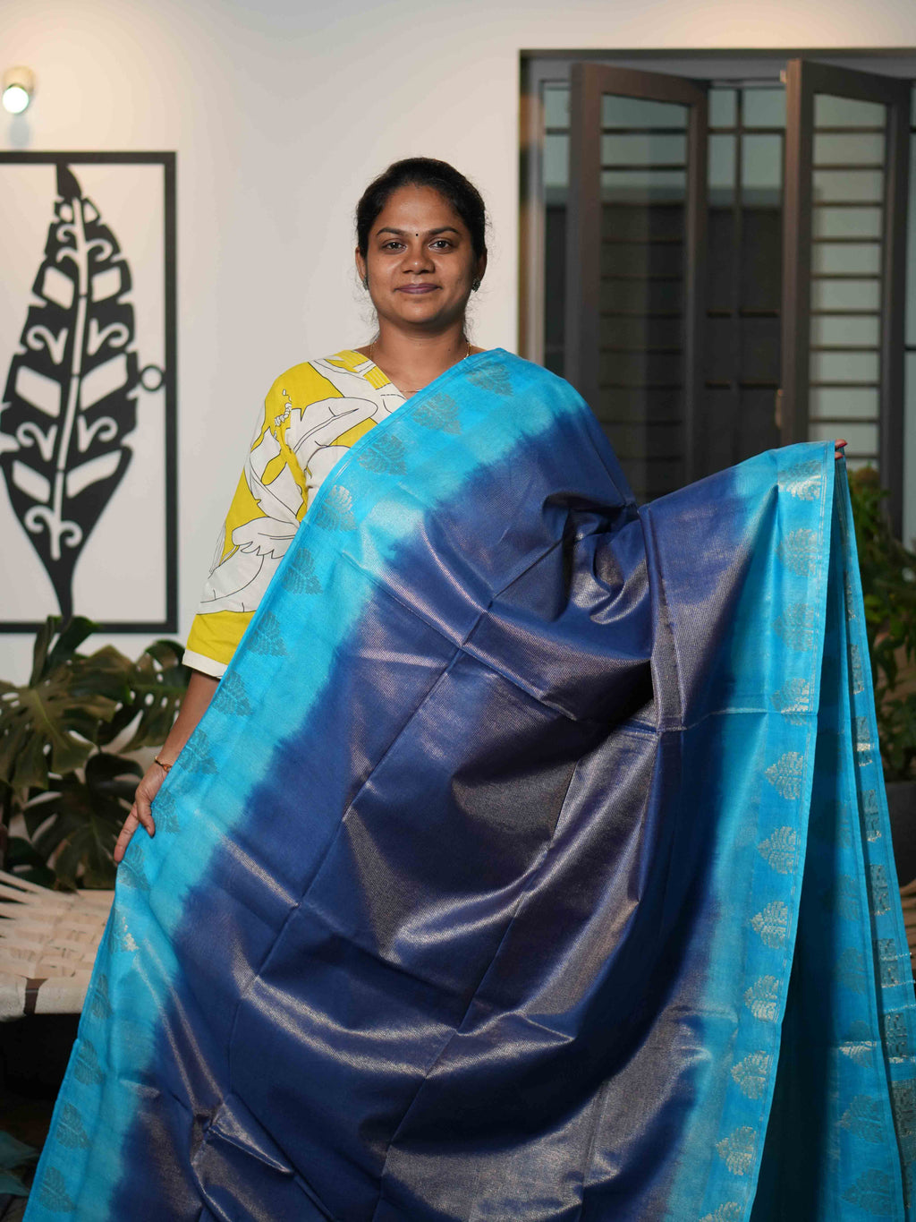 Tissue Staple Sarees Golden Heritage / SKU212 – 21
