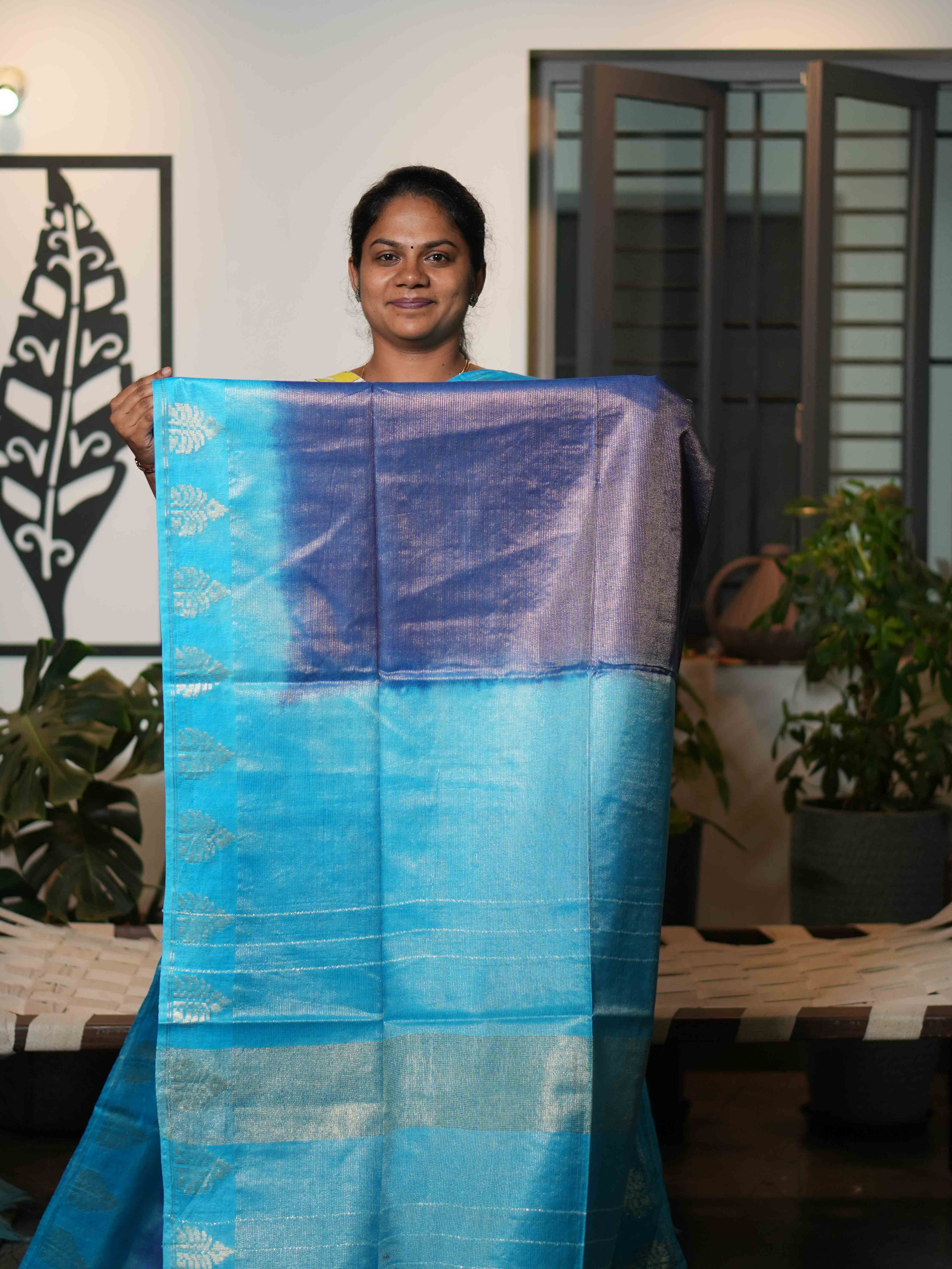 Tissue Staple Sarees Golden Heritage / SKU212 – 21