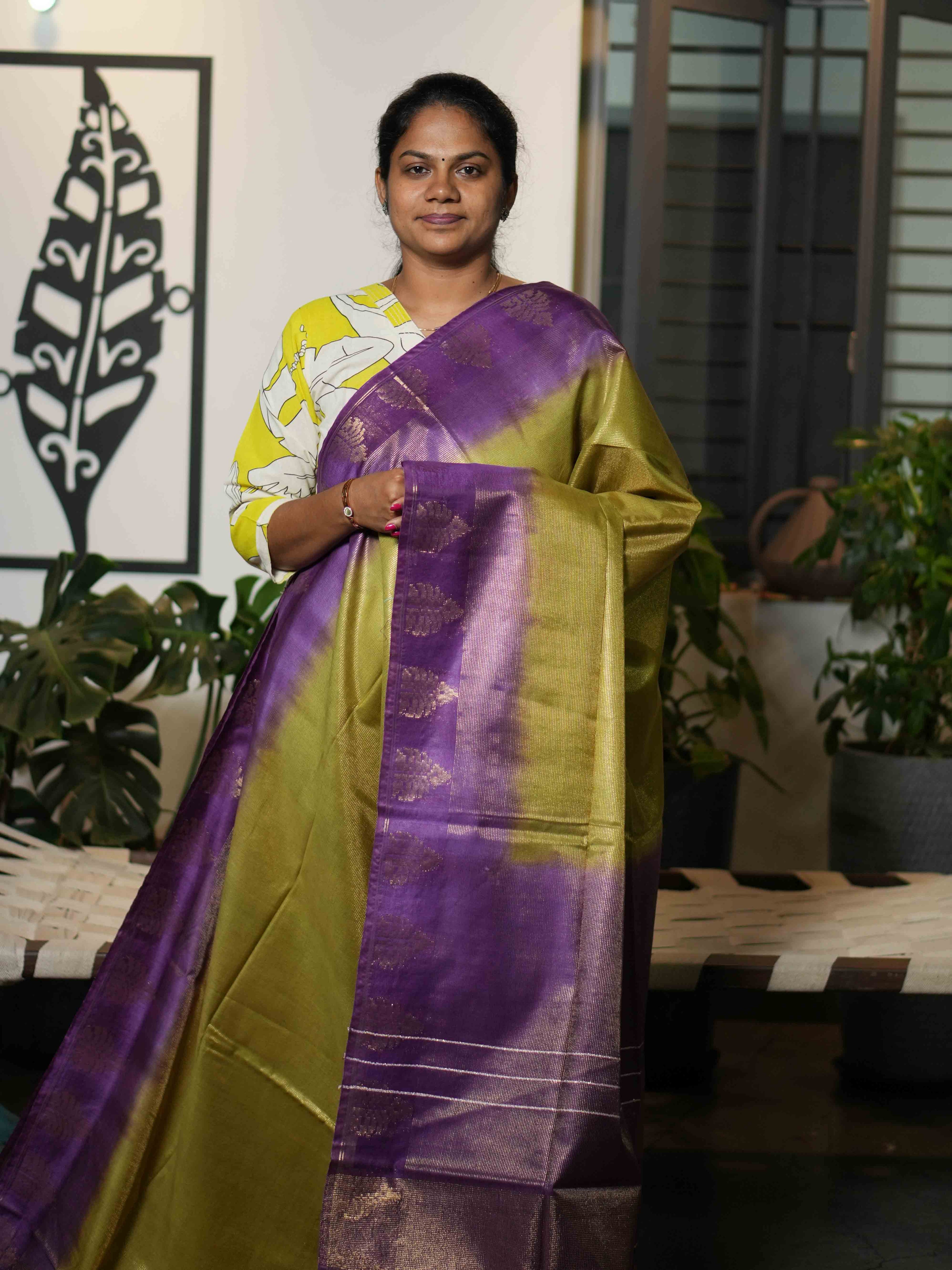 Tissue Staple Sarees Royal Splendor / SKU212 – 23