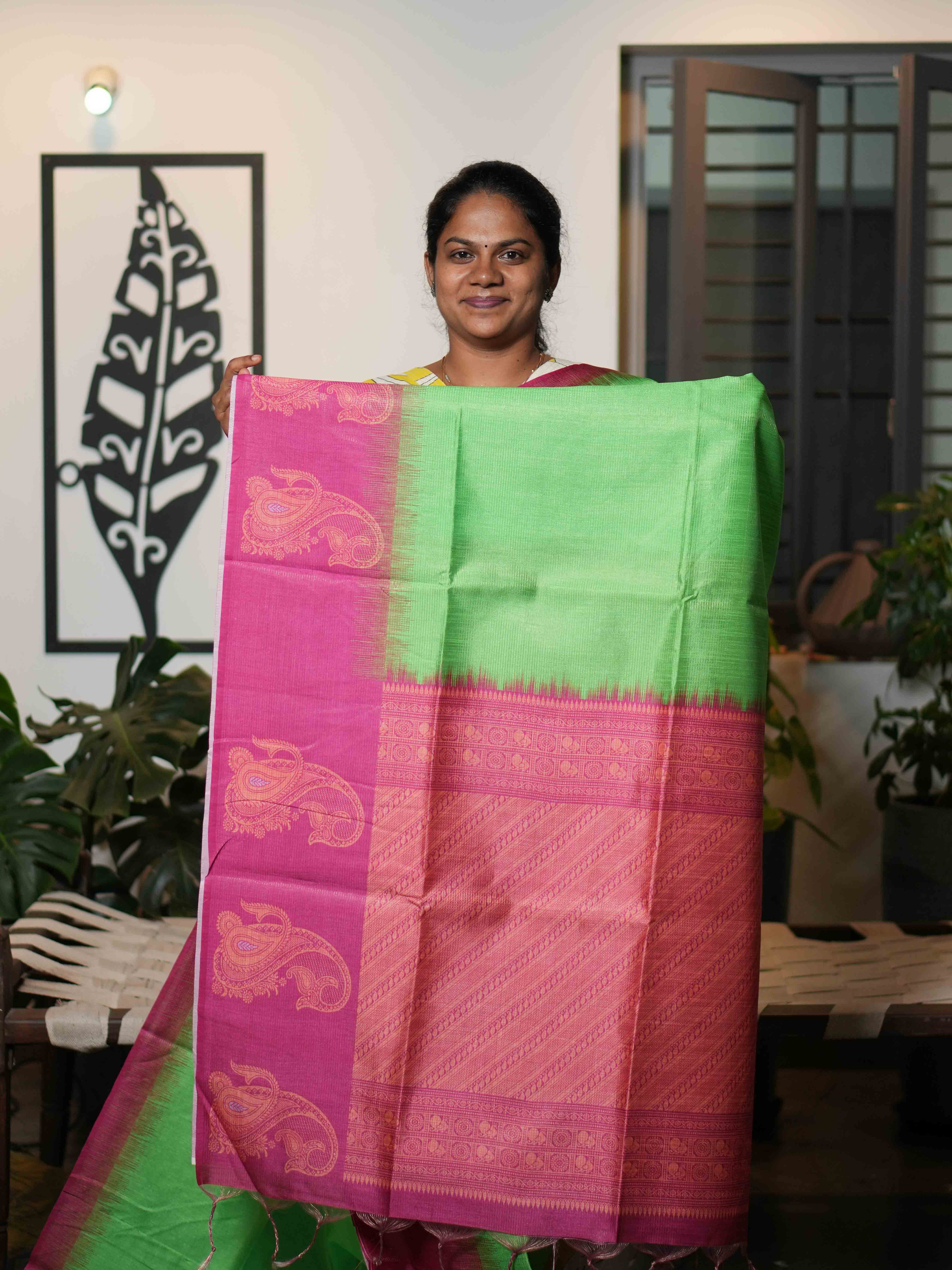 Tissue Bhukara Sarees Timeless Glow / SKU213 – 5