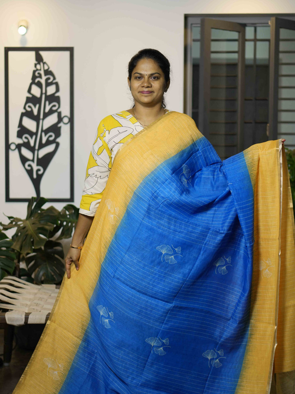 Linen Cotton Sarees Everyday Grace / SKU213 – 2