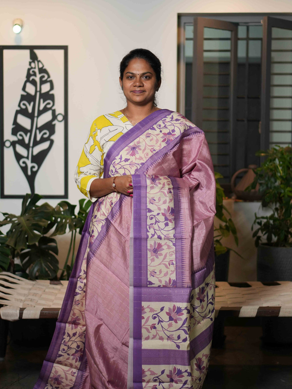 Muga Silk Sarees Golden Heritage / SKU214 – 3