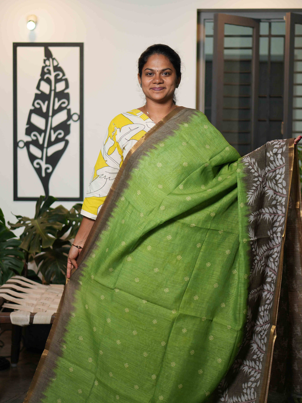 Linen Cotton Sarees Classic Breeze / SKU215 – 10
