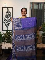 Linen Cotton Sarees Natural Grace / SKU215 – 11