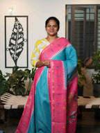 Linen Cotton Sarees Everyday Grace / SKU215 – 1