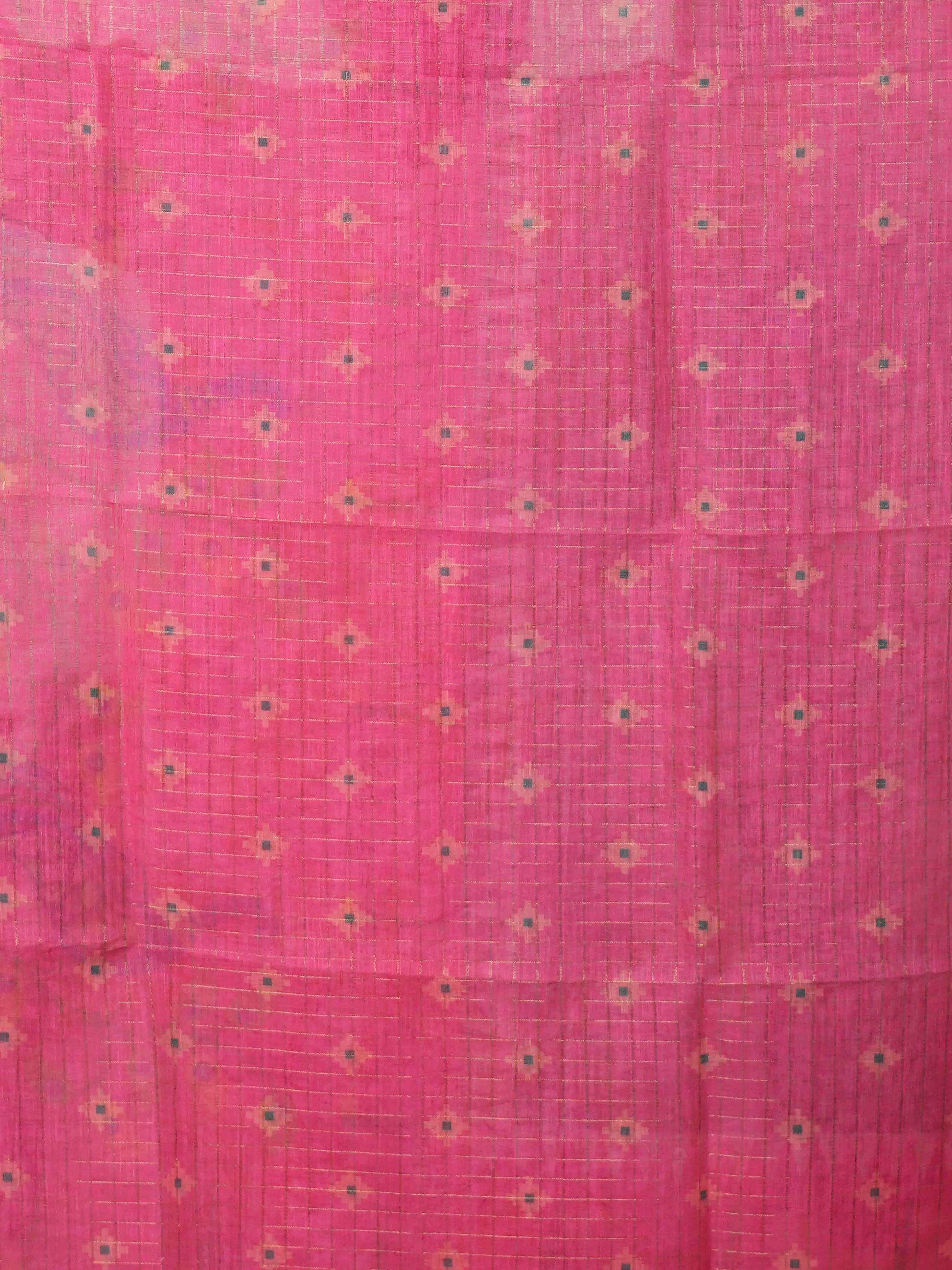 Linen Cotton Sarees Heritage Breeze / SKU215 – 3