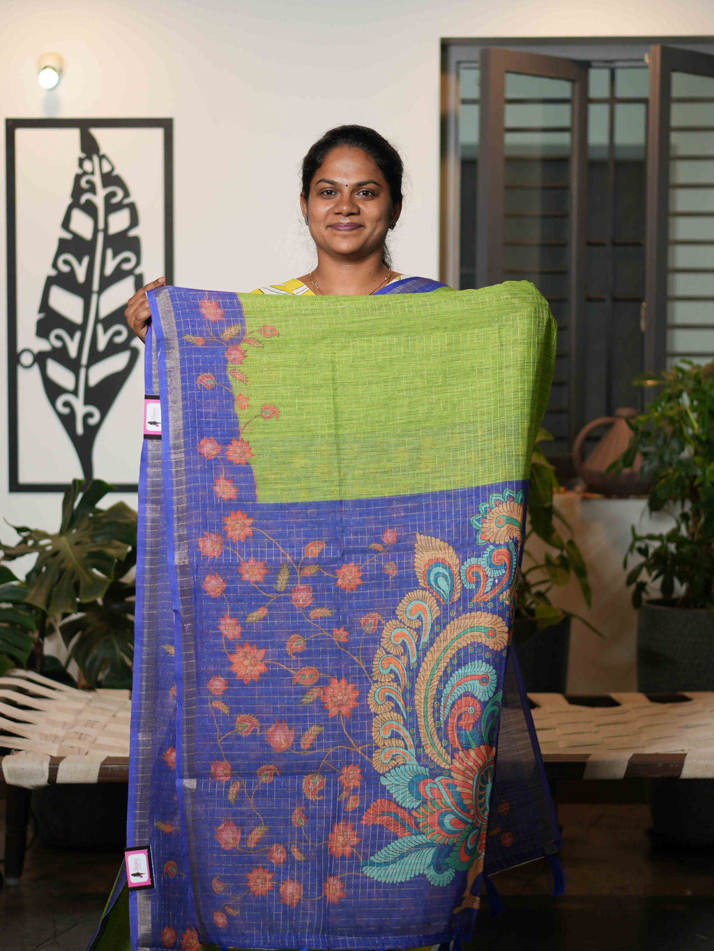 Linen Cotton Sarees Everyday Heritage / SKU216 – 8