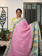 Linen Cotton Sarees Woven Elegance / SKU216 – 4