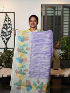 Linen Cotton Sarees Classic Harmony / SKU216 – 5