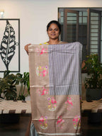 Printed Tussar Sarees Artistic Grace / SKU201 – 10