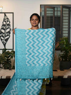 Linen Cotton Sarees Timeless Comfort / SKU201 – 8