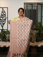 Linen Cotton Sarees Elegant Harmony / SKU201 – 9