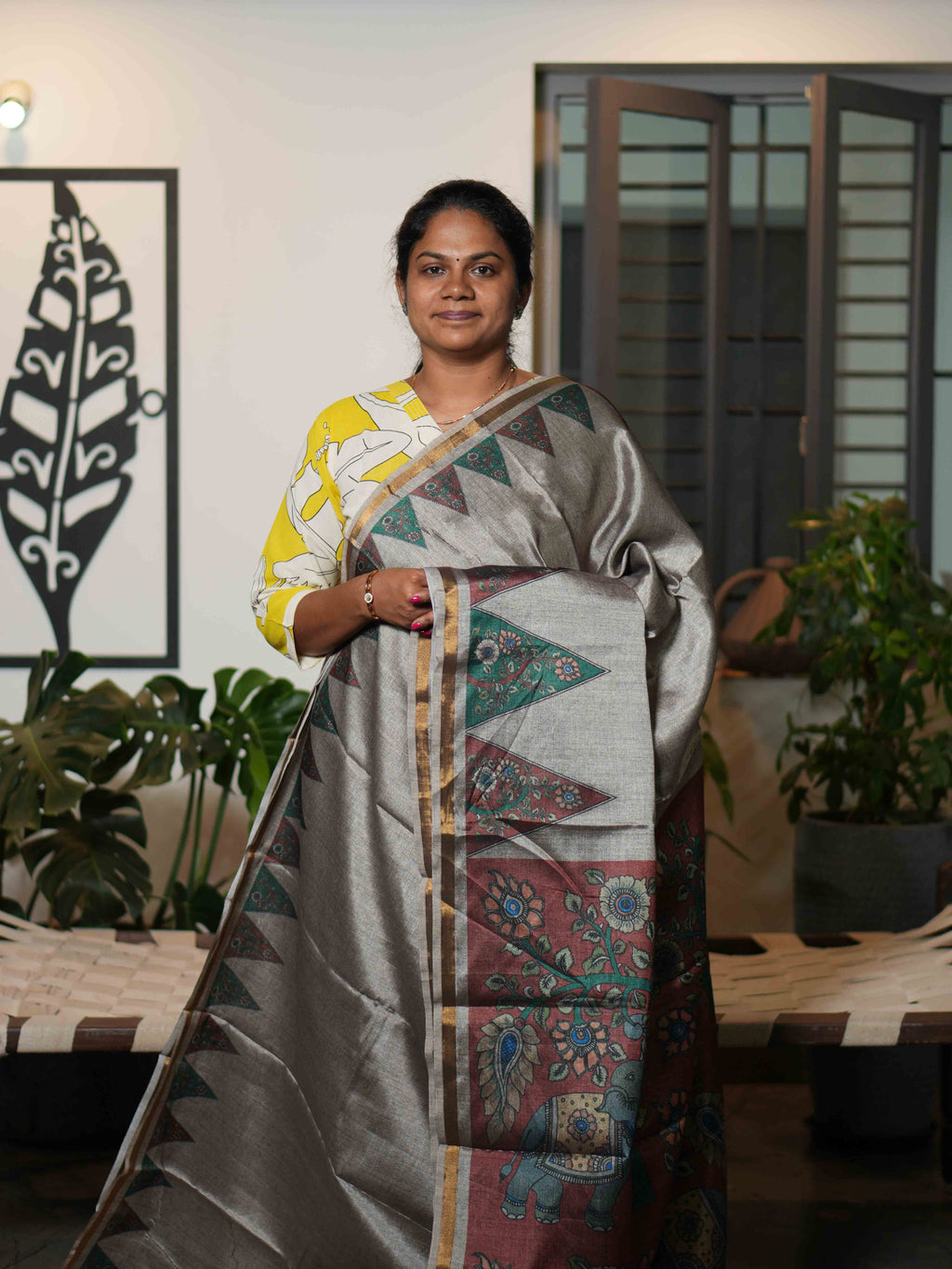 Khadhi Cotton Sarees Heritage Comfort / SKU201 – 15