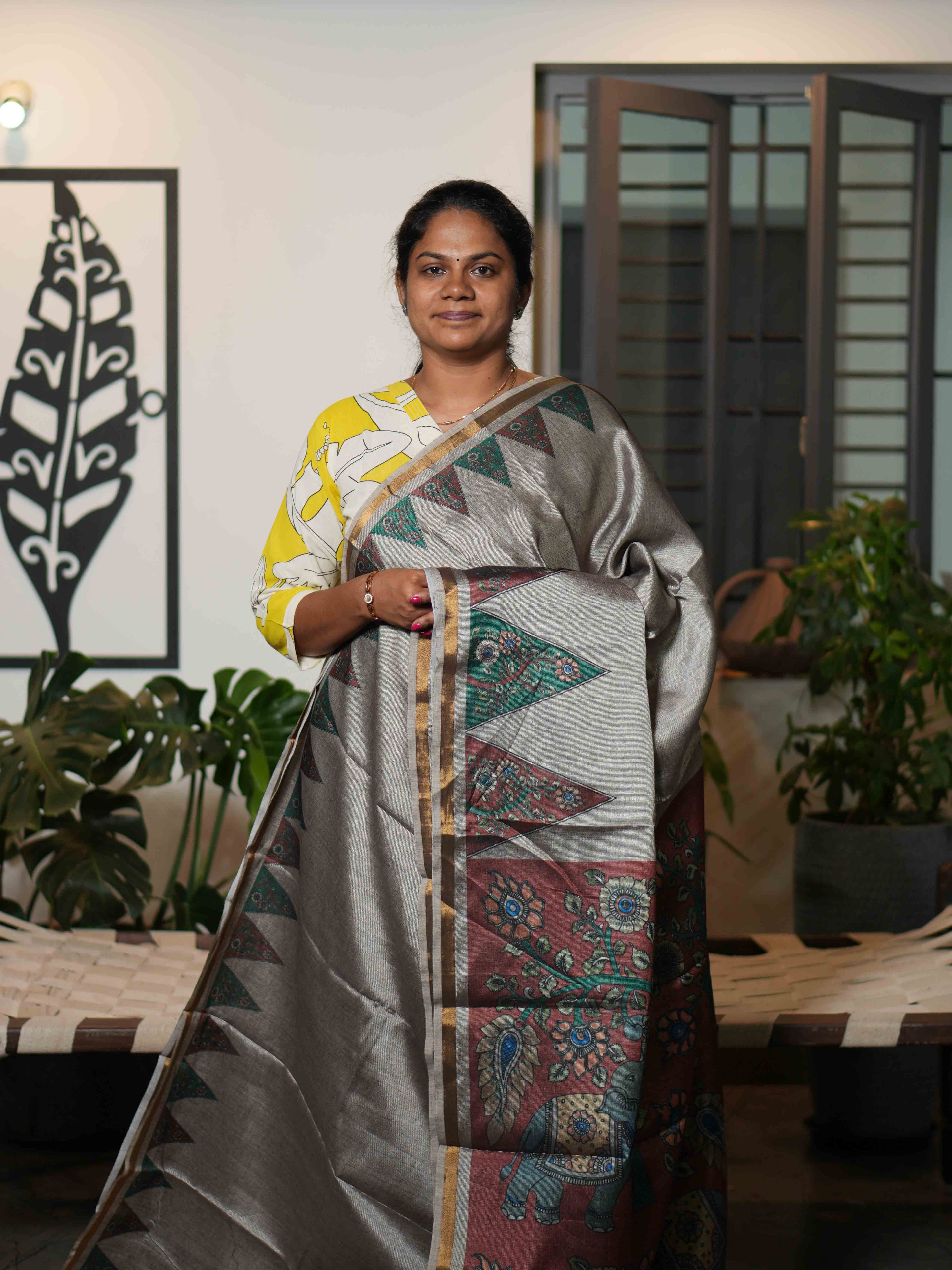 Khadhi Cotton Sarees Heritage Comfort / SKU201 – 15