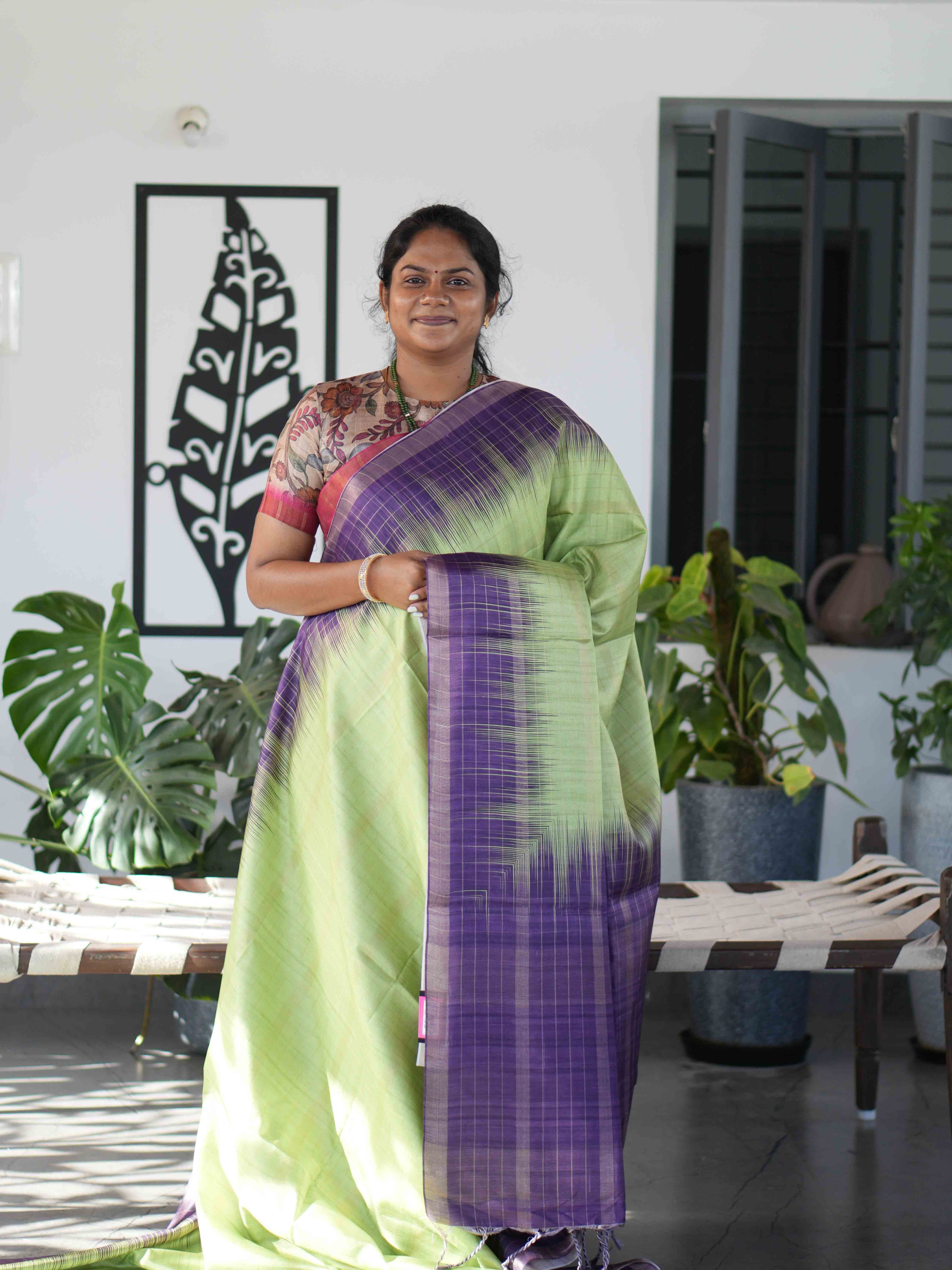 Soft Tussar Sarees Elegant Weave / SKU226 – 4