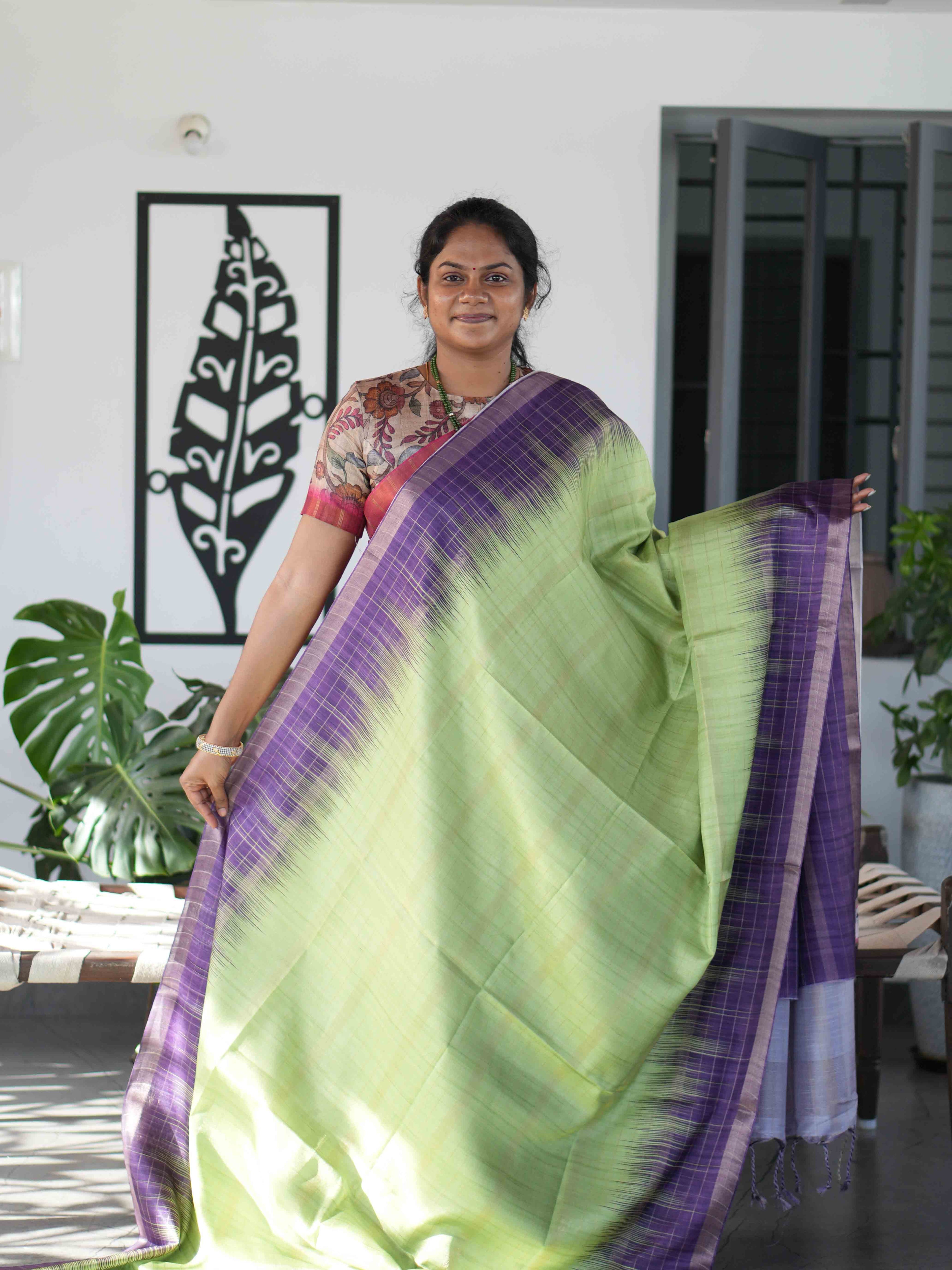 Soft Tussar Sarees Elegant Weave / SKU226 – 4