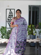 Linen Cotton Sarees Natural Weave / SKU230 – 2