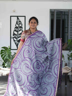 Linen Cotton Sarees Natural Weave / SKU230 – 2