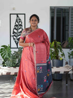 Jute Tussar Sarees / SKU224-2
