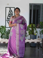 Printed Tussar Sarees Timeless Motifs / SKU232 – 3