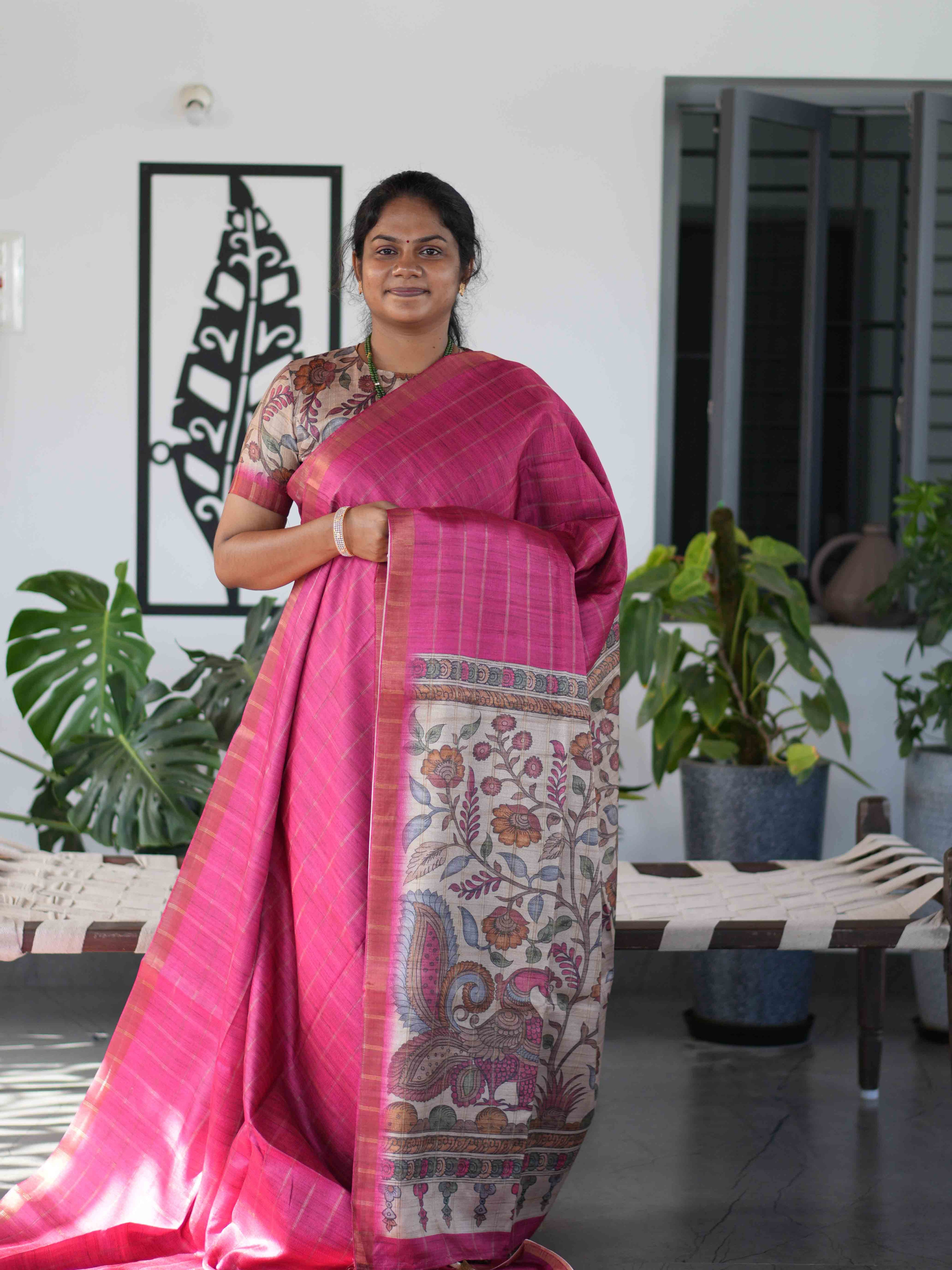 Matka Tussar Sarees Heritage Elegance / SKU237 – 1