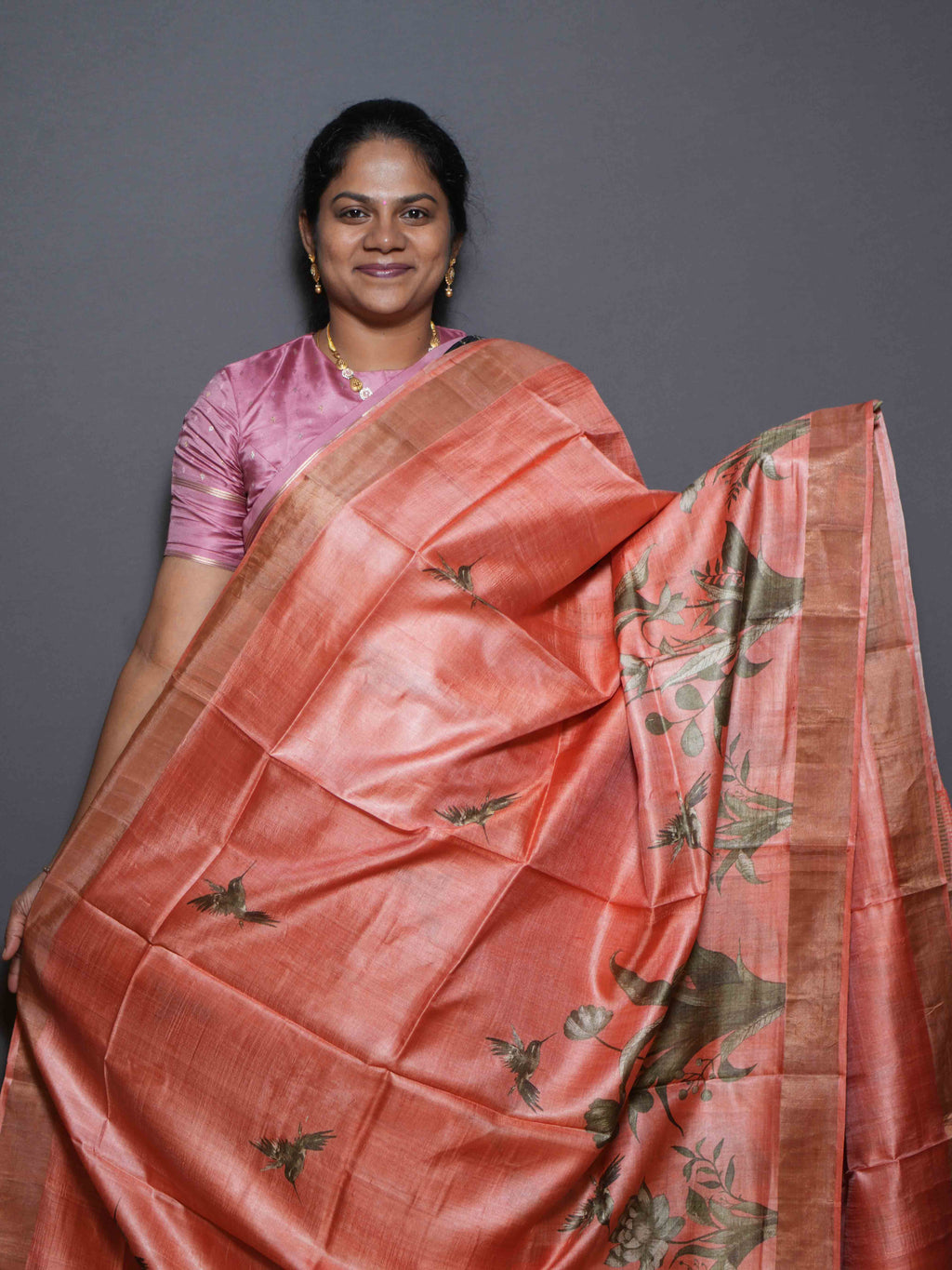 Pure Tussar Sarees Opulent Charm / SKU314 – 10