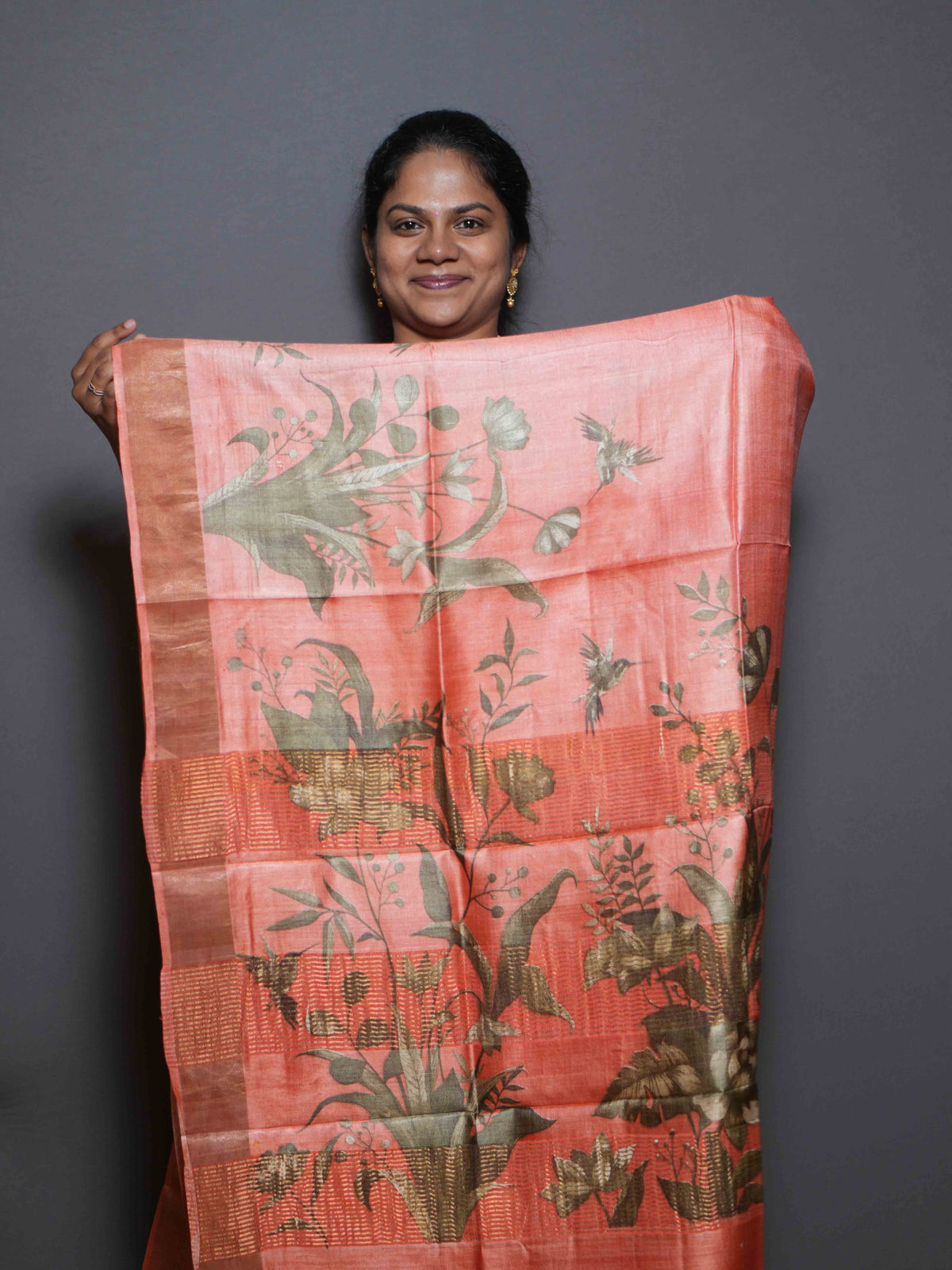 Pure Tussar Sarees Opulent Charm / SKU314 – 10