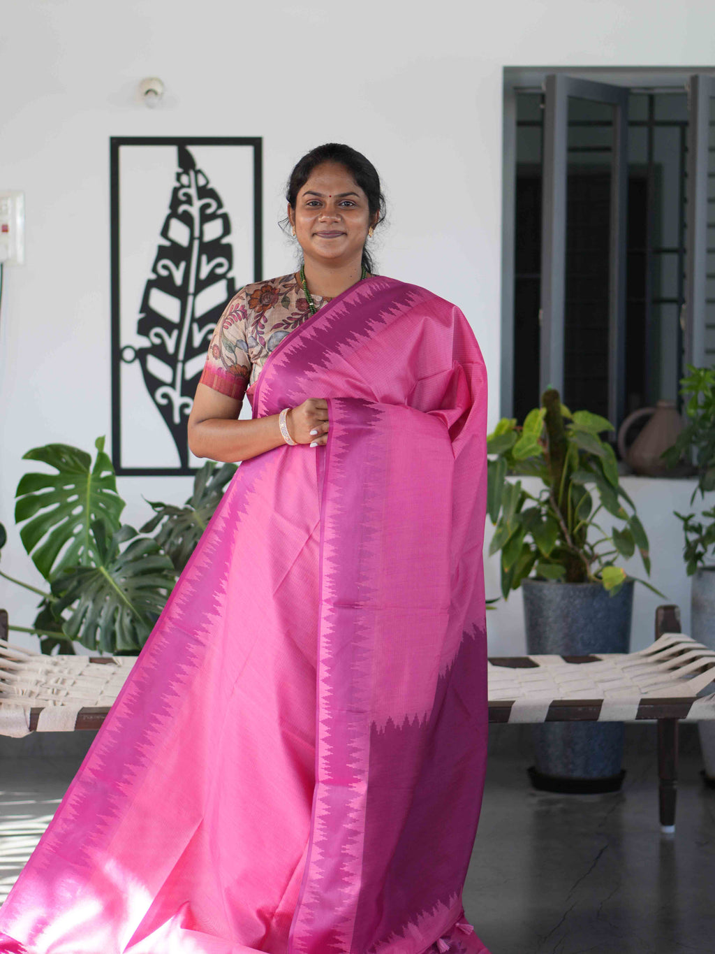 Cotton Silk Sarees Refined Texture / SKU235 – 4