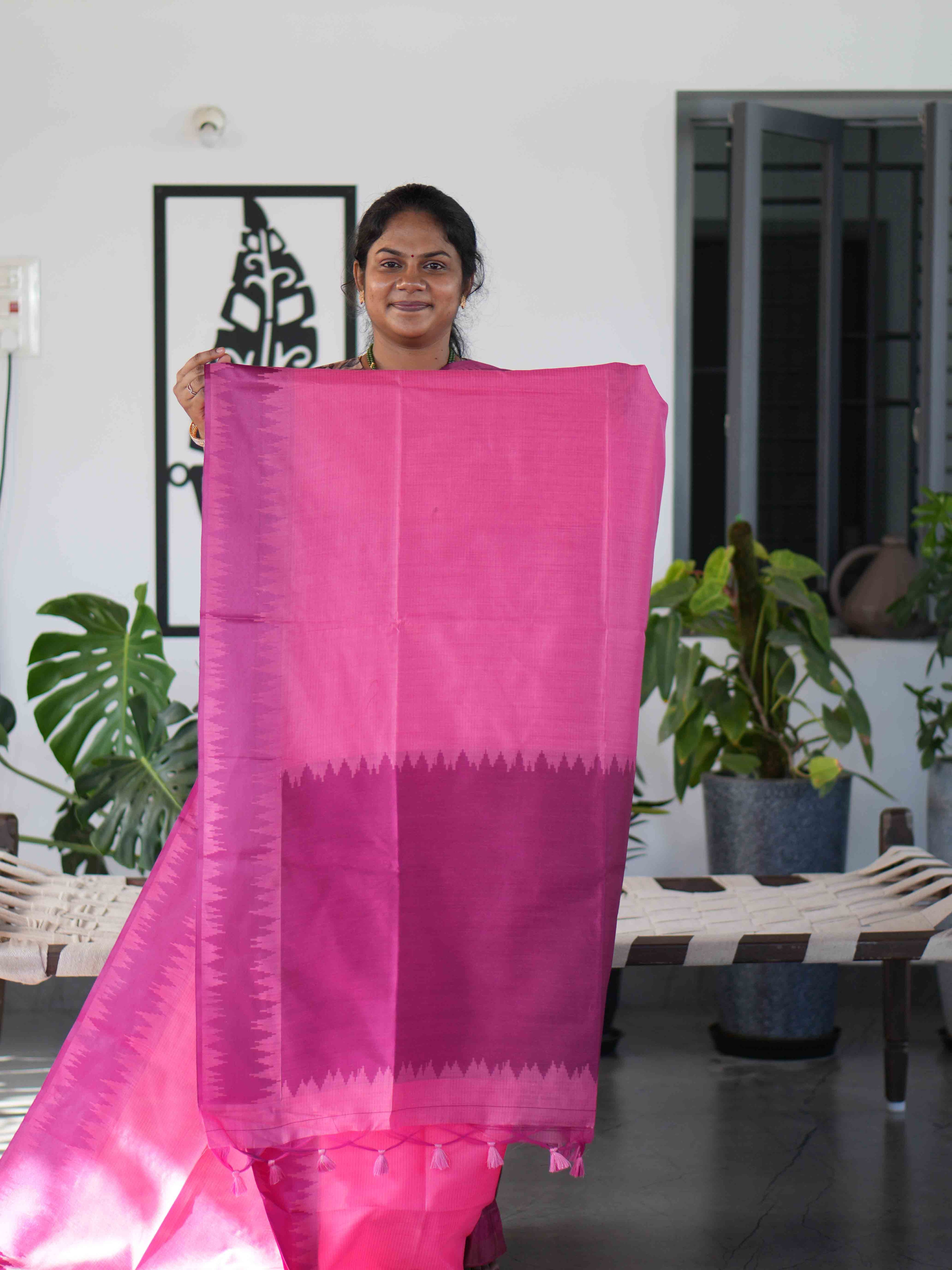 Cotton Silk Sarees Refined Texture / SKU235 – 4