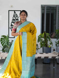 Silk Dupion Sarees Golden Elegance / SKU236 – 7
