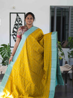Silk Dupion Sarees Golden Elegance / SKU236 – 7