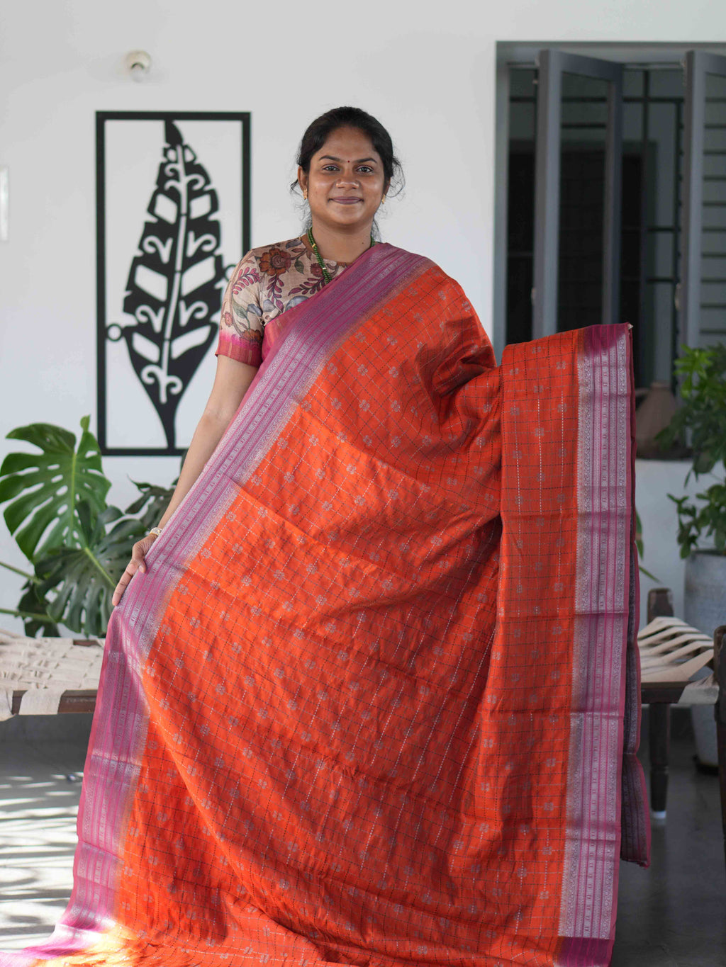 Silk Dupion Sarees Noble Weave / SKU236 – 9