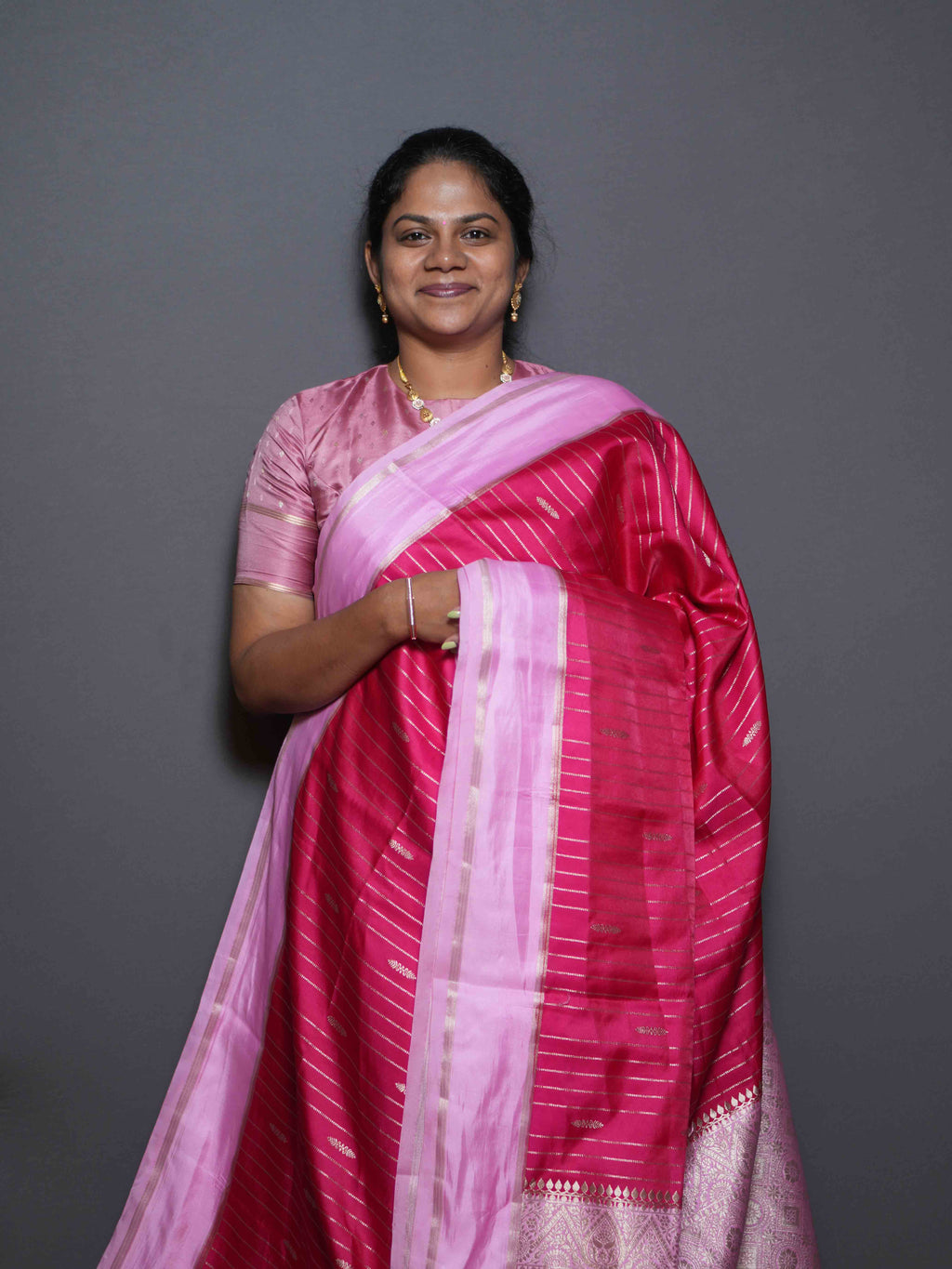 Gajji Silk Sarees Royal Texture / SKU296 – 1