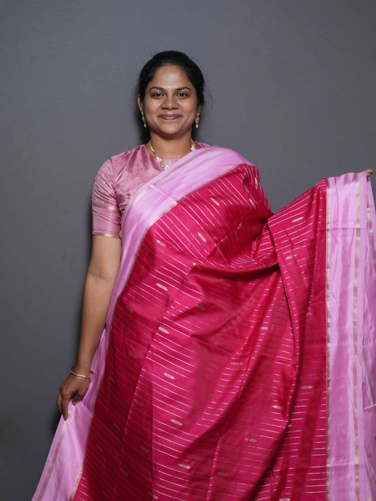 Gajji Silk Sarees Royal Texture / SKU296 – 1