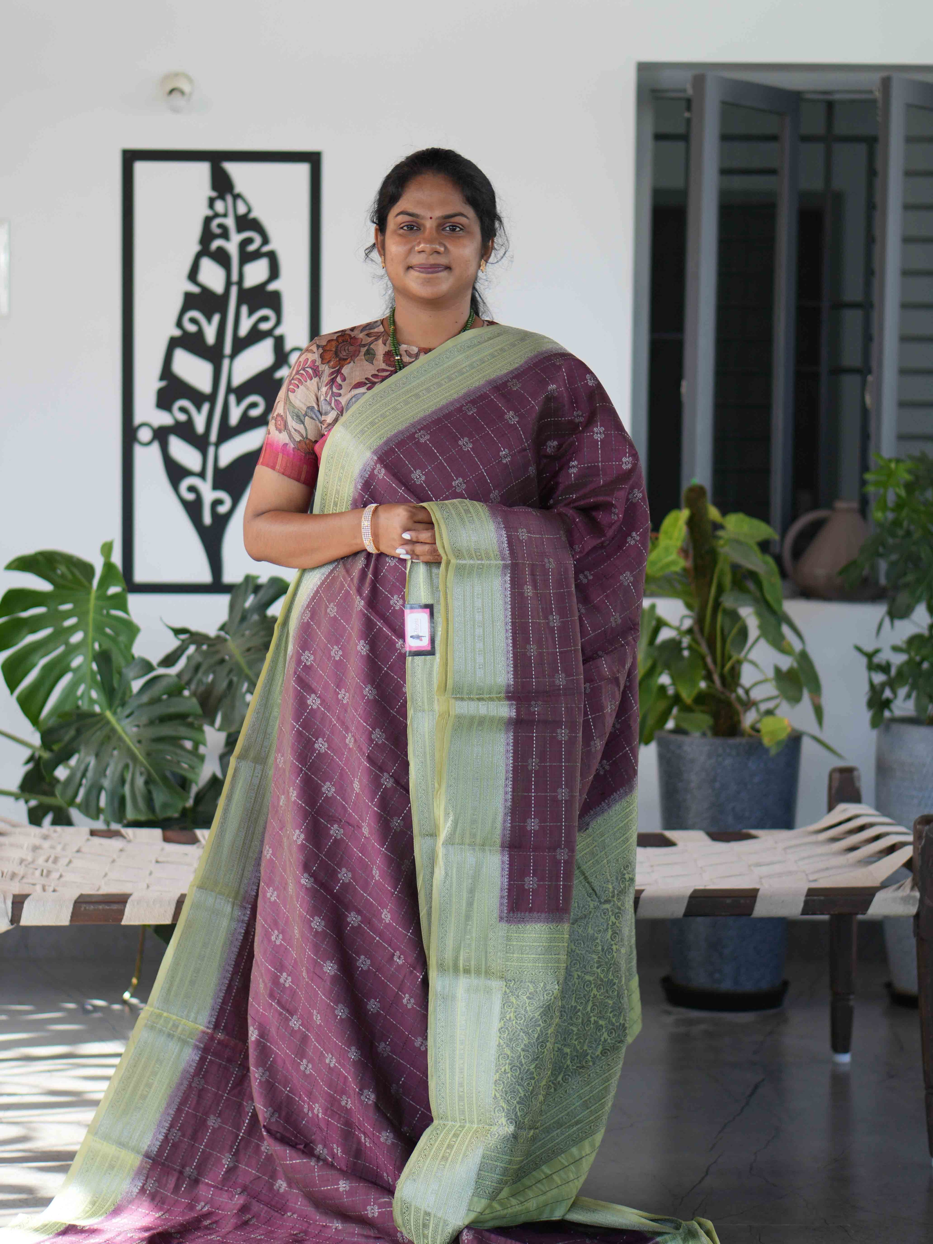 Silk Dupion Sarees Majestic Bloom / SKU236 – 11