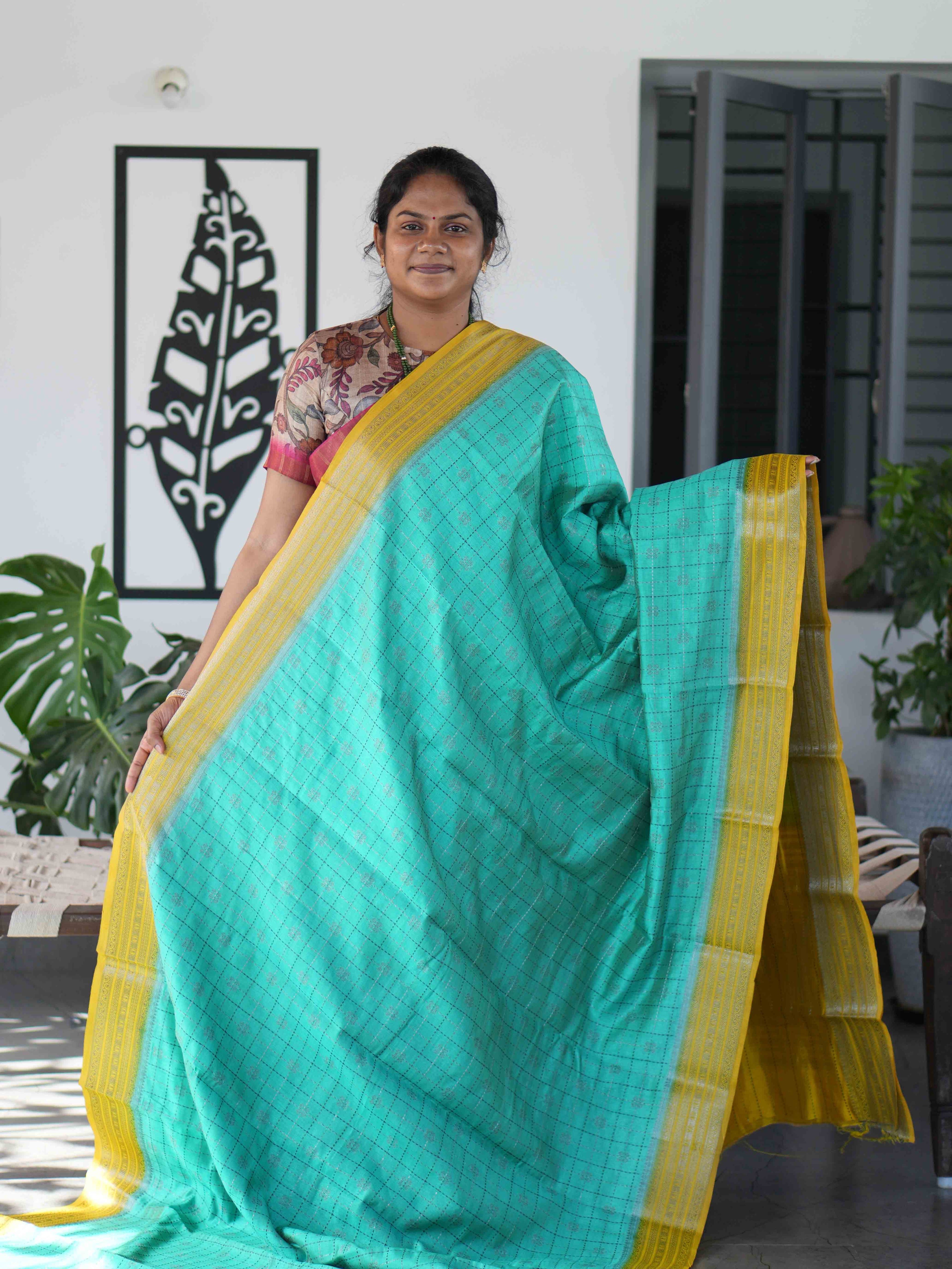 Silk Dupion Sarees Opulent Grace / SKU236 – 12