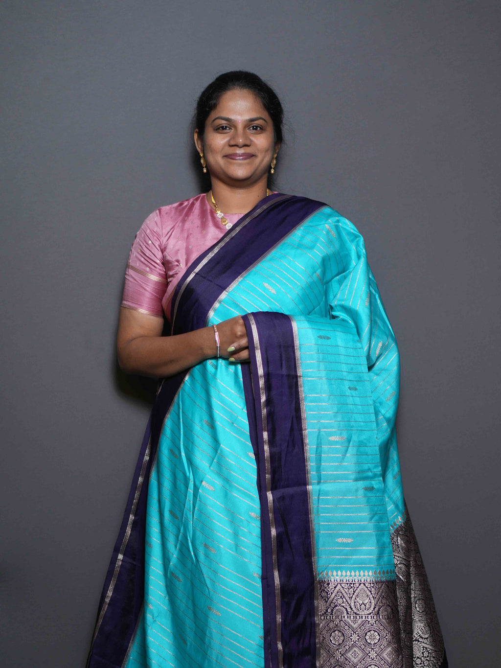 Gajji Silk Sarees Regal Weave / SKU296 – 4