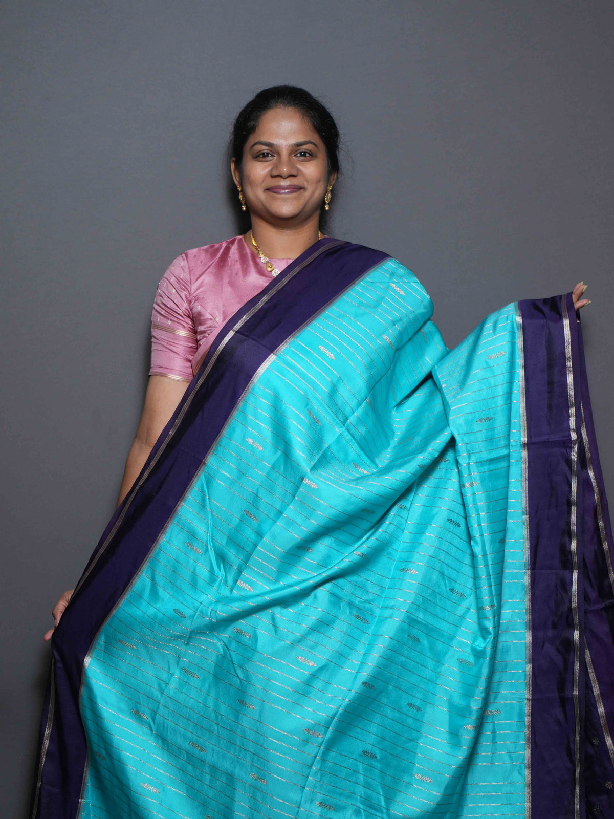 Gajji Silk Sarees Regal Weave / SKU296 – 4