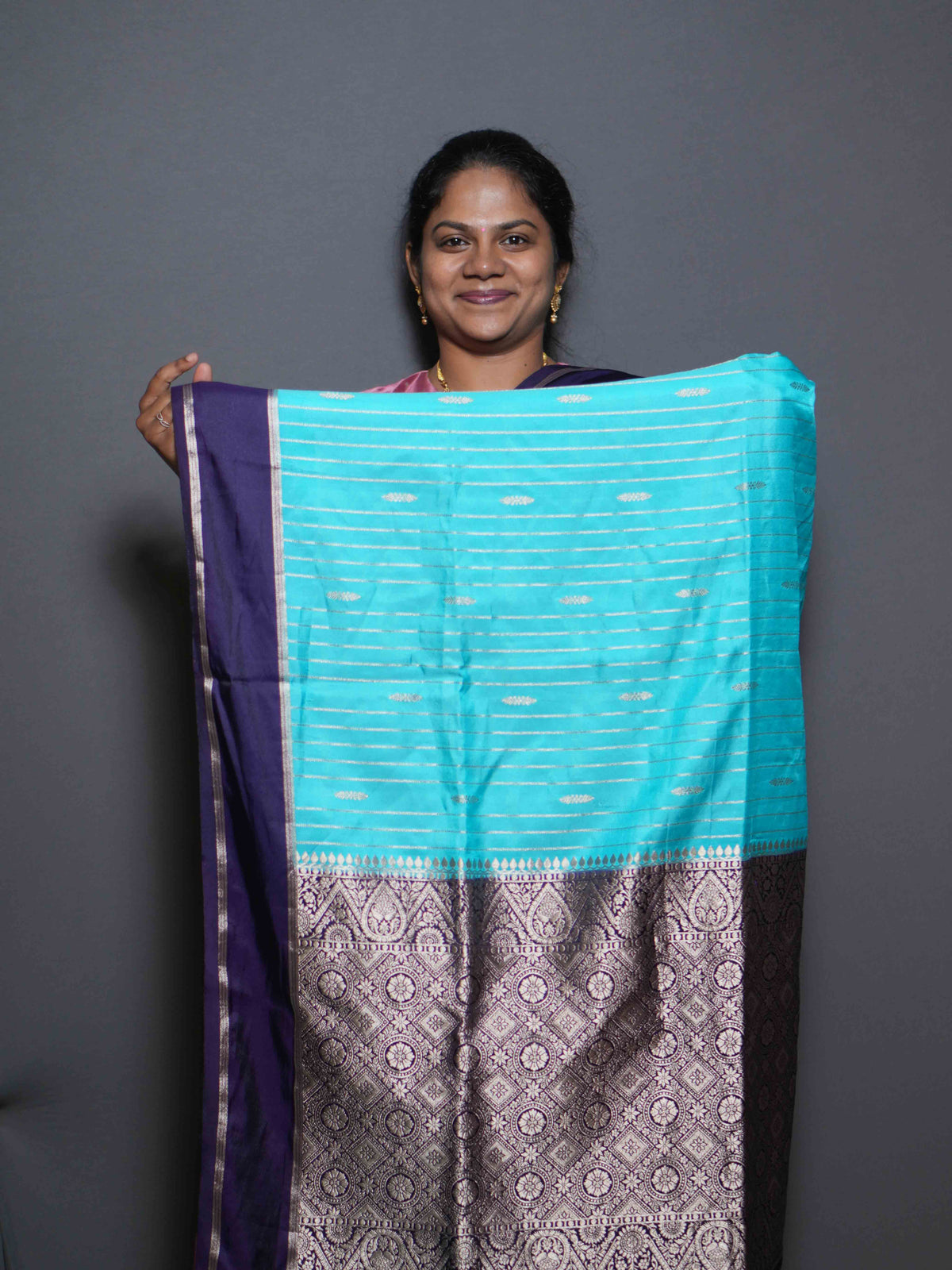 Gajji Silk Sarees Regal Weave / SKU296 – 4