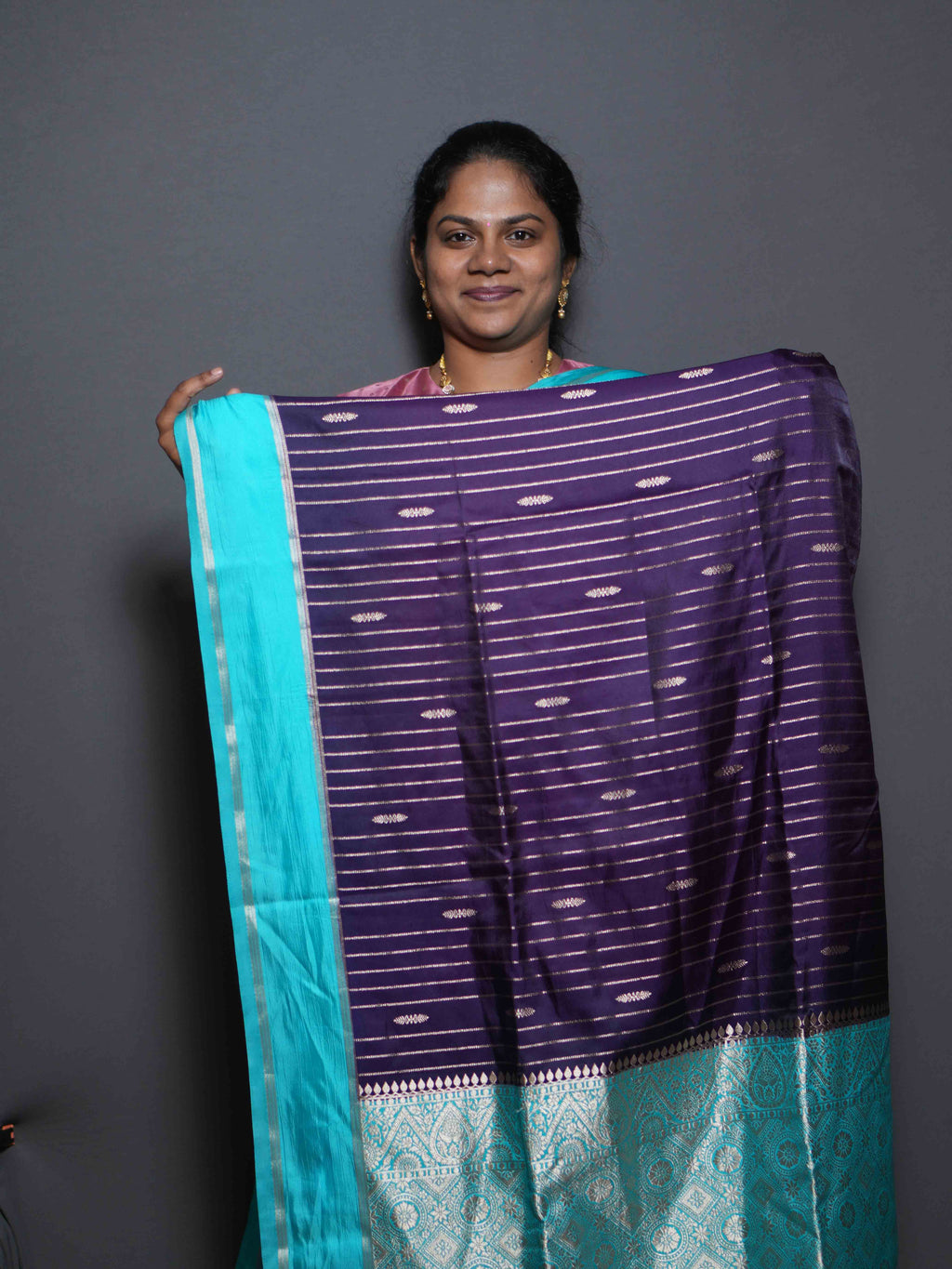 Gajji Silk Sarees Timeless Elegance / SKU296 – 6