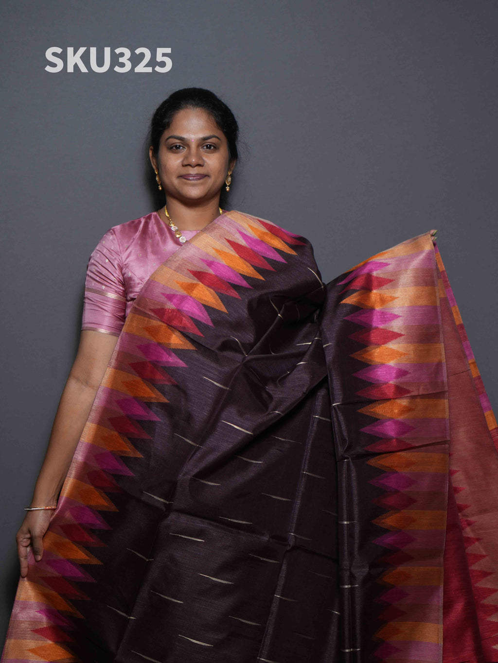 Dupion Silk Sarees Classic Charm / SKU325 – 3