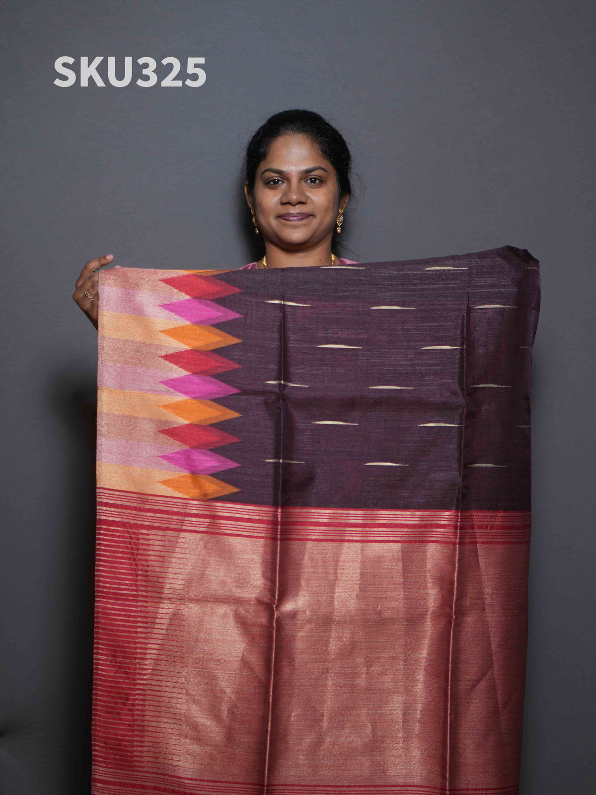 Dupion Silk Sarees Classic Charm / SKU325 – 3