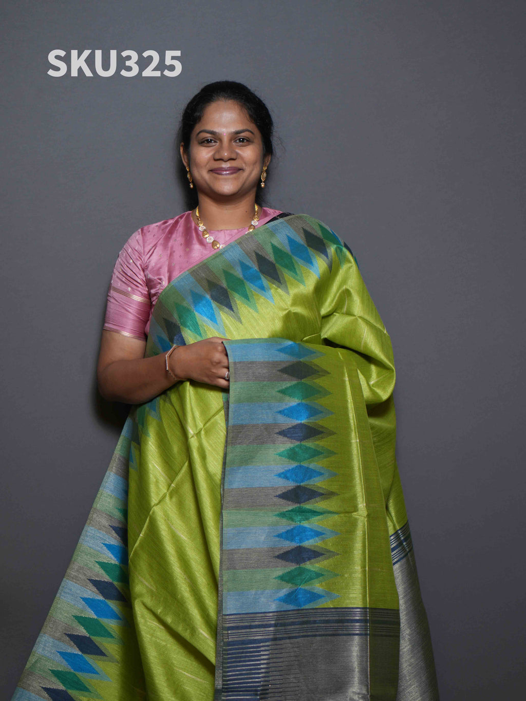 Dupion Silk Sarees Festive Radiance / SKU325 – 4