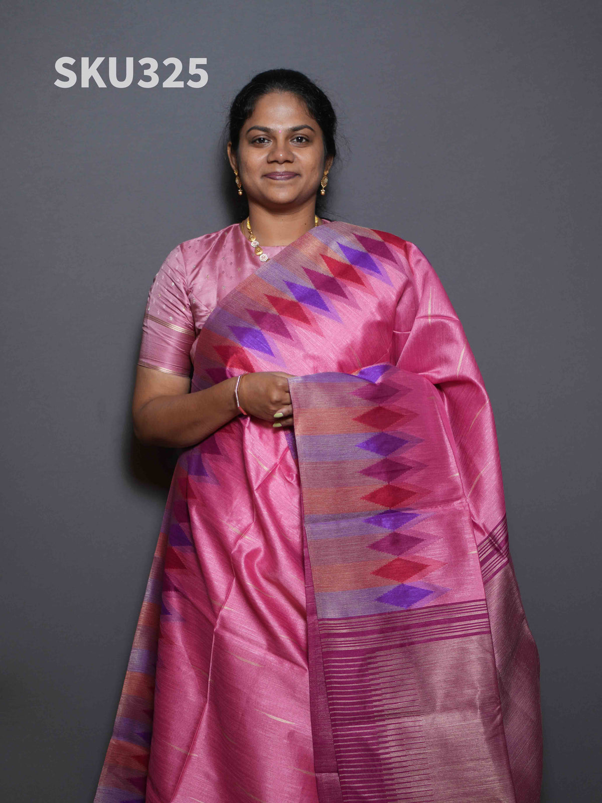 Dupion Silk Sarees Timeless Beauty / SKU325 – 5