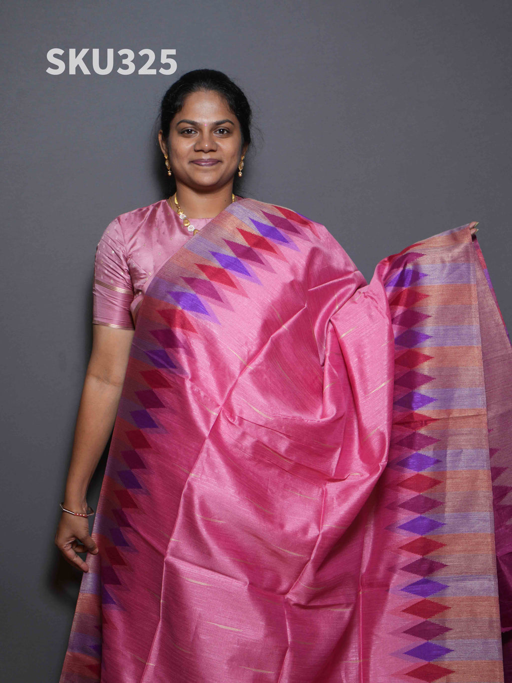 Dupion Silk Sarees Timeless Beauty / SKU325 – 5