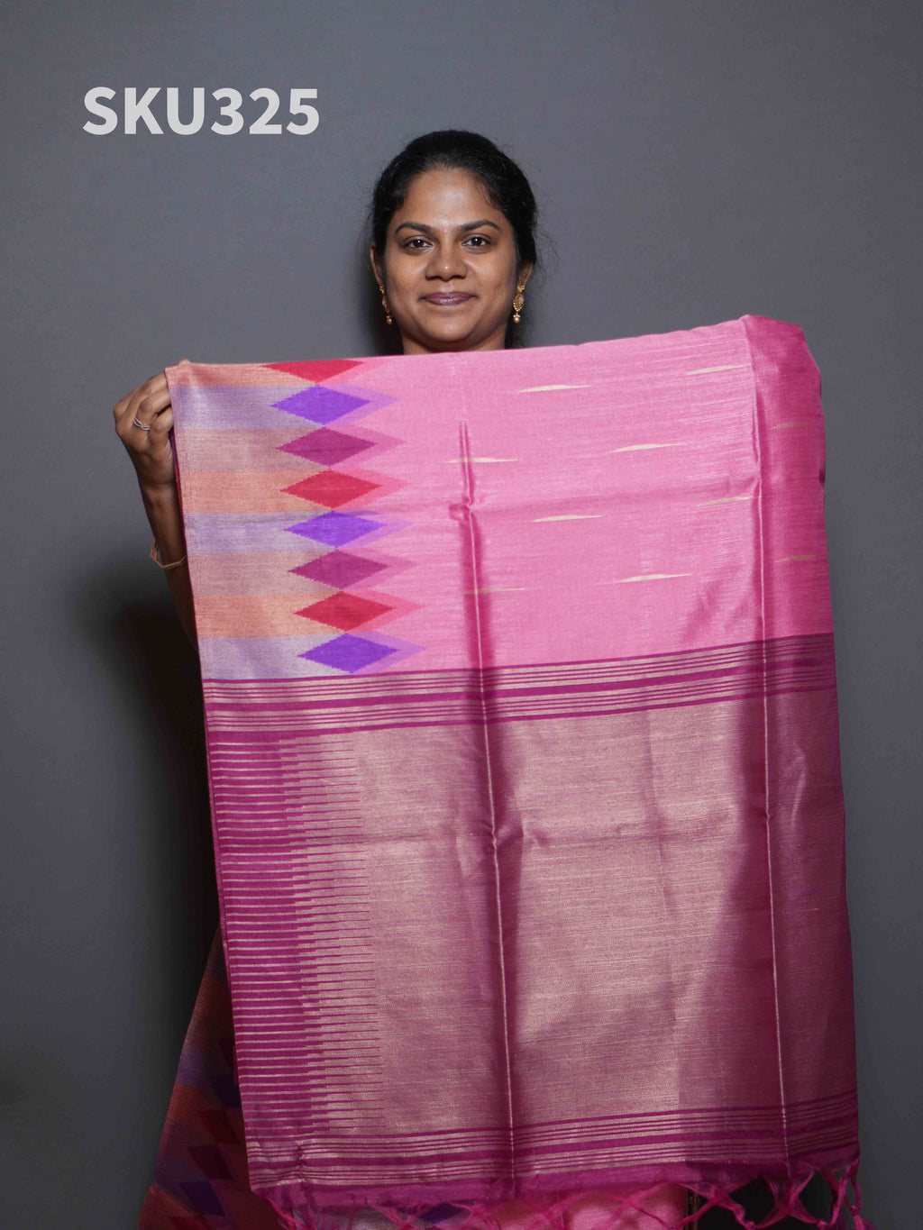 Dupion Silk Sarees Timeless Beauty / SKU325 – 5
