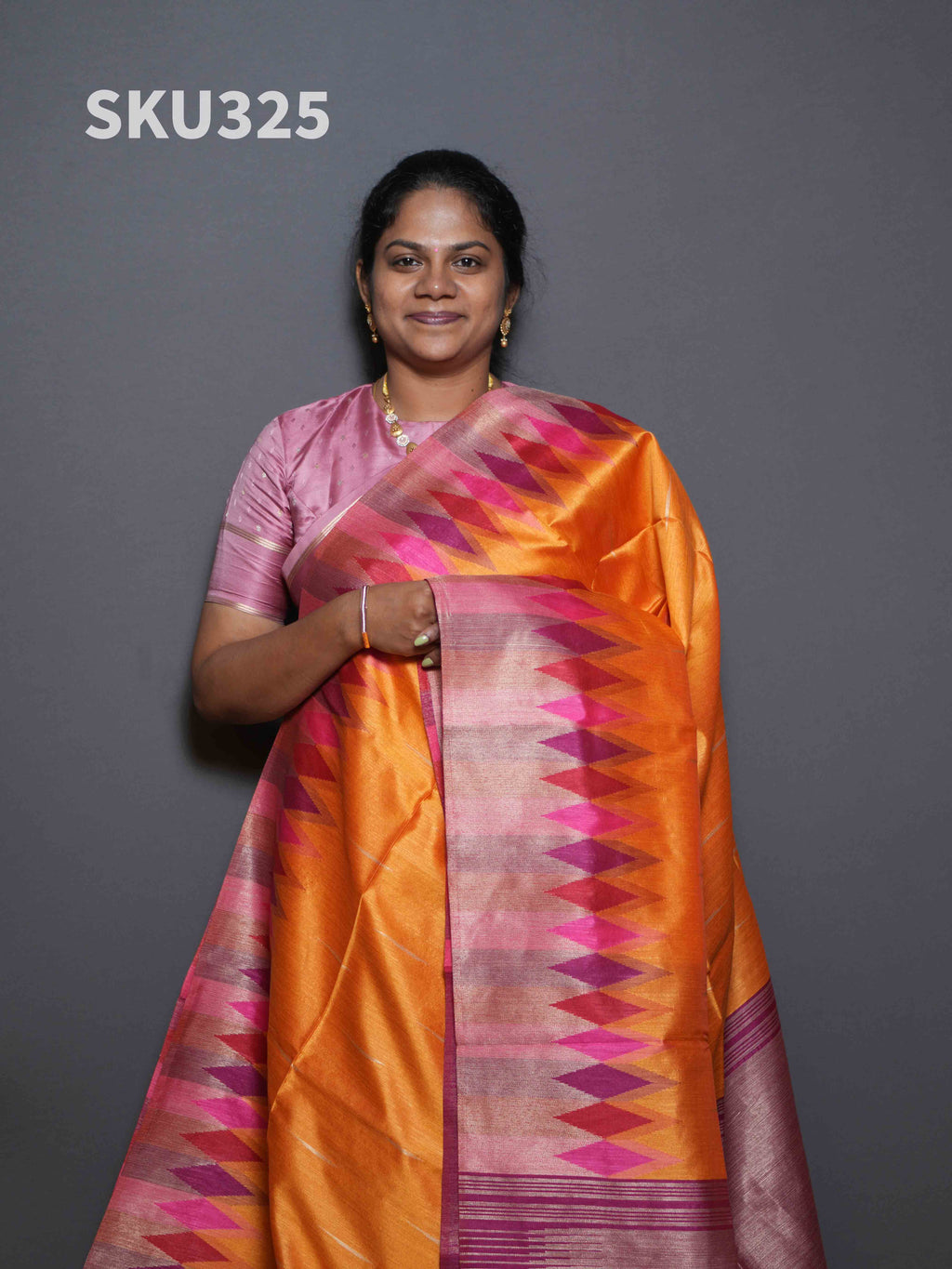 Dupion Silk Sarees Signature Weave / SKU325 – 6