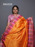Dupion Silk Sarees Signature Weave / SKU325 – 6